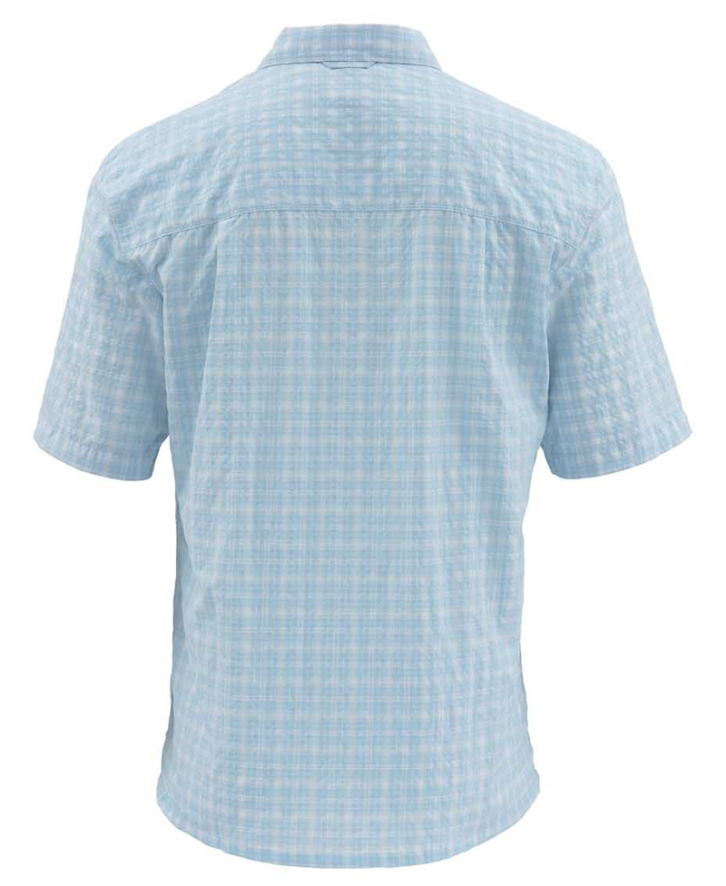 Simms Morada Short Sleeve Shirt - Mist Plaid - L