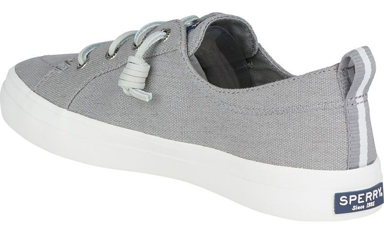Sperry Womens Crest Vibe Sneaker - Grey - 9 - TackleDirect