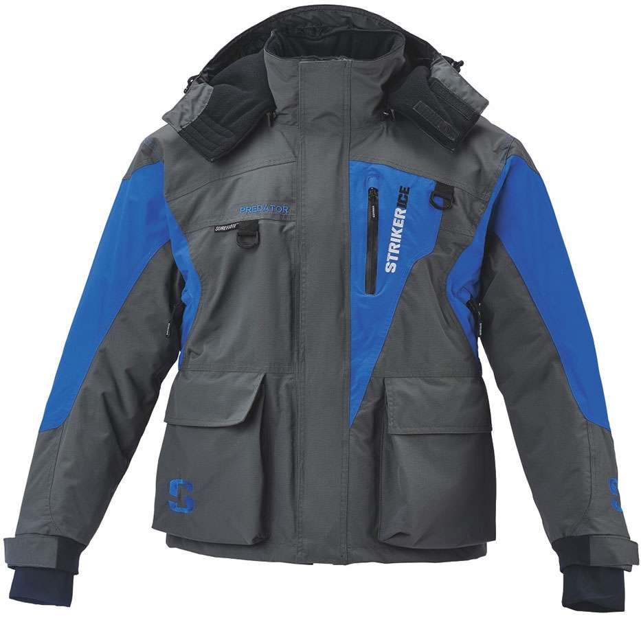 Striker Ice Predator Jacket - Gray/Black - Large