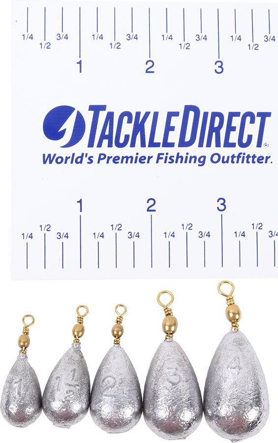 TackleDirect Bell Sinker w/ Swivel - 1.5 oz.