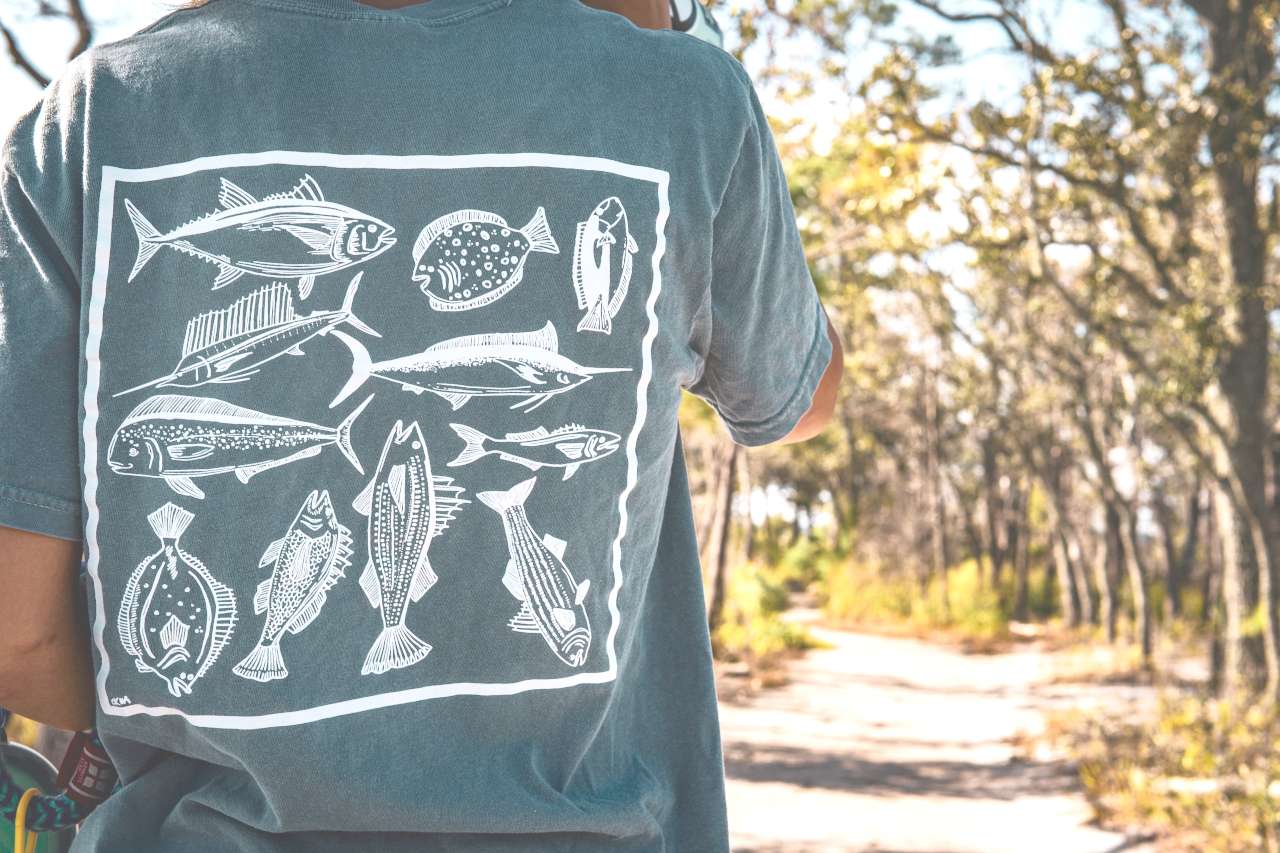 TackleDirect Fish Box TShirts Ice Blue Small TackleDirect