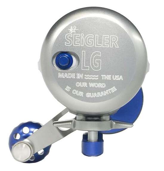Seigler Large Game Conventional Lever Drag Reel - Left Hand