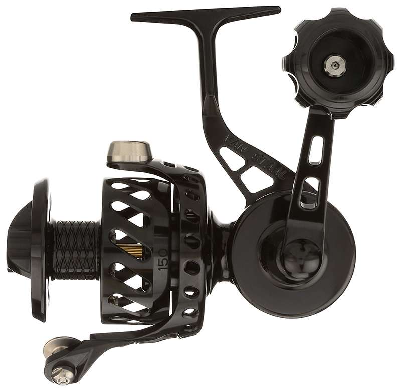 Van Staal VR150B Spinning Reel - Black - TackleDirect