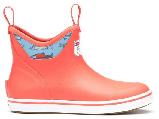 Xtratuf Womens Ankle Deck Boot - Blue Salmon - TackleDirect