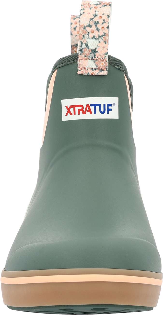 Xtratuf Women's 6-Inch Ankle Deck Boots – 100% Waterproof, Slip-Resistant For Fishing & Outdoors