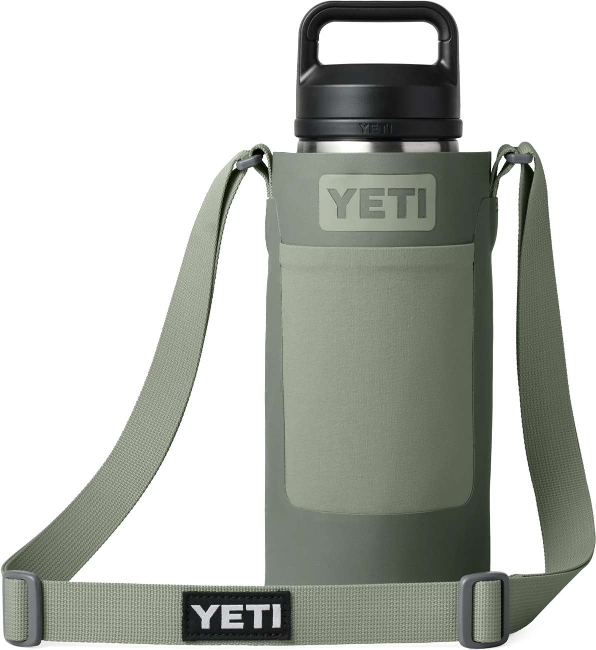 YETI Bottle Sling - Large - Camp Green - TackleDirect