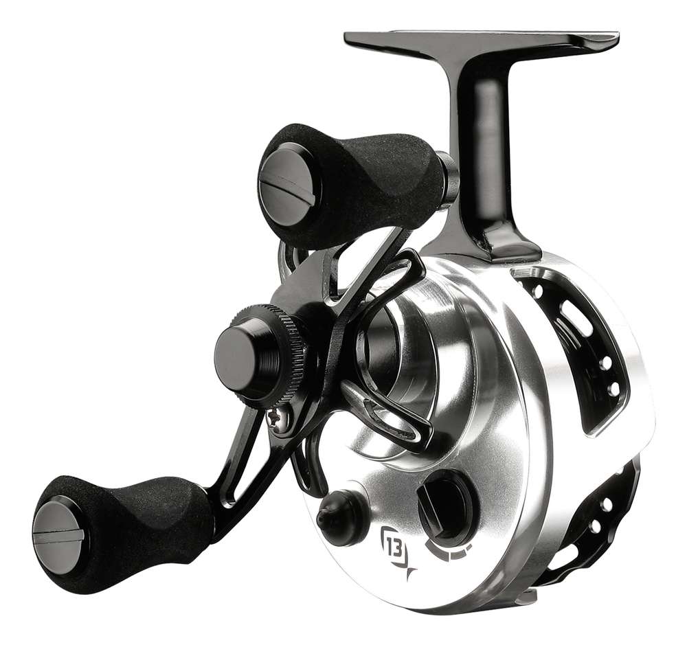 13 Fishing 60612015-LH Black Betty 6061 Ice Reel