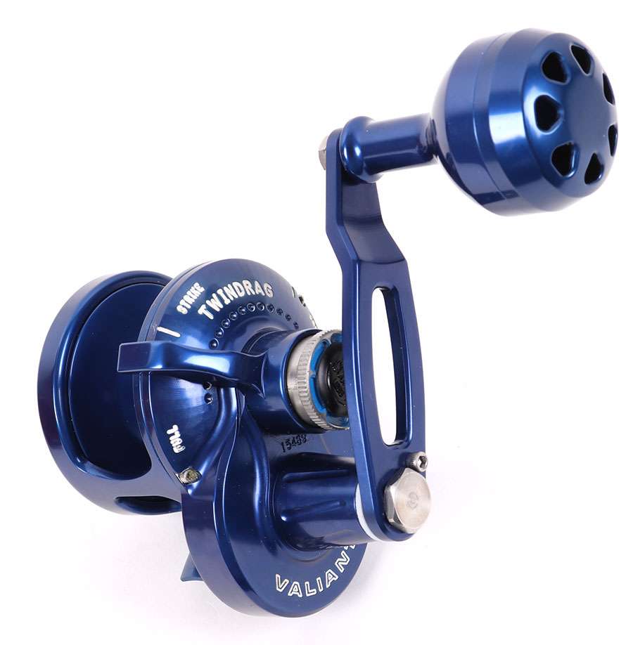 Accurate BV-300L-BL Boss Valiant Conventional Reel - Custom Blue