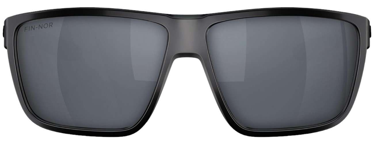 Fin-Nor Popper Sunglasses - MTBK Frame/Grey Poly Lens - TackleDirect