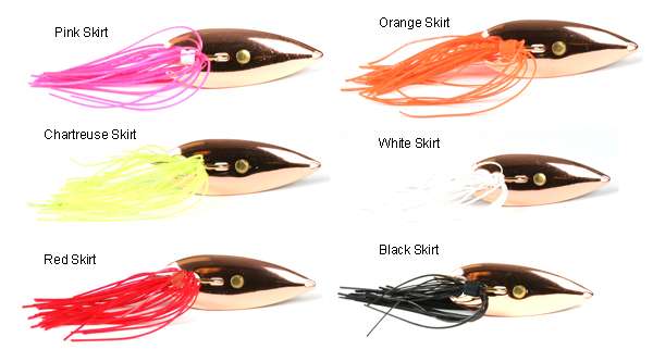 Gator Lures Copper Weedless Spoons - TackleDirect