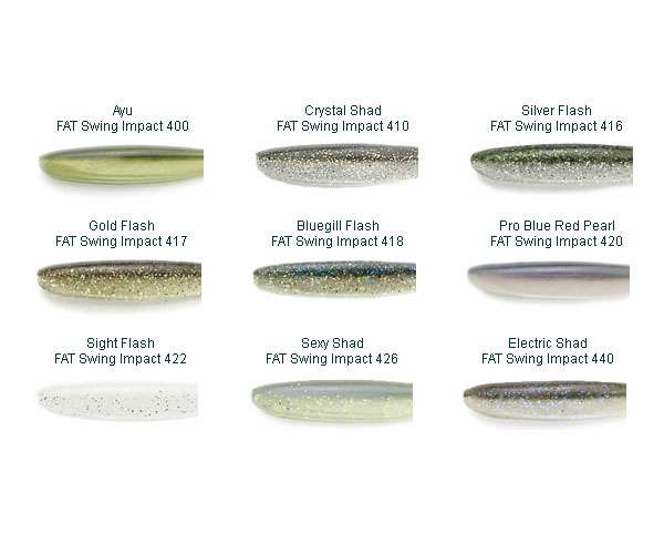 Keitech Easy Shiner 4 Swimbait - Choice of Colors