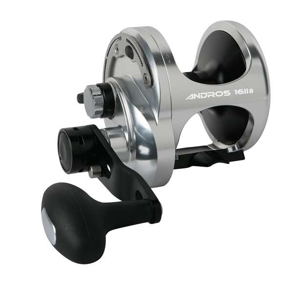 Okuma Andros-5 2 Speed Fishing Reel - Grey : : Sports