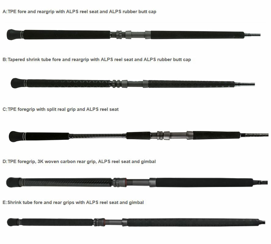 Okuma PCH Custom Series Conventional Rods