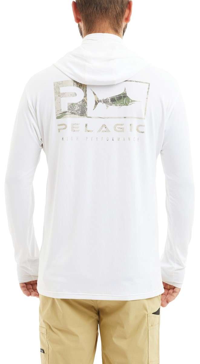 Pelagic Defcon Icon Hooded Fishing Shirt - TackleDirect