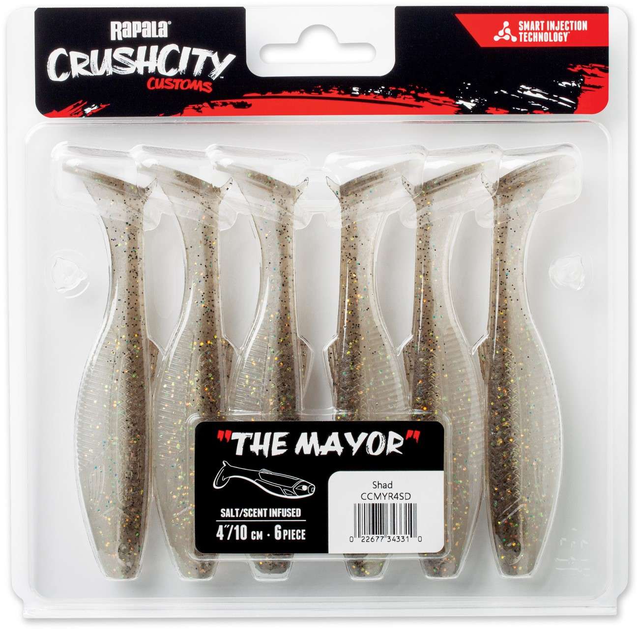 Crush City Mayor 4 / Black Blue Flake