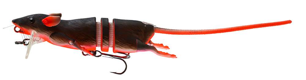 Savage Gear 3D Rat Topwater Fishing Lure – Realistic Mouse/Rat Bait For Bass & Pike