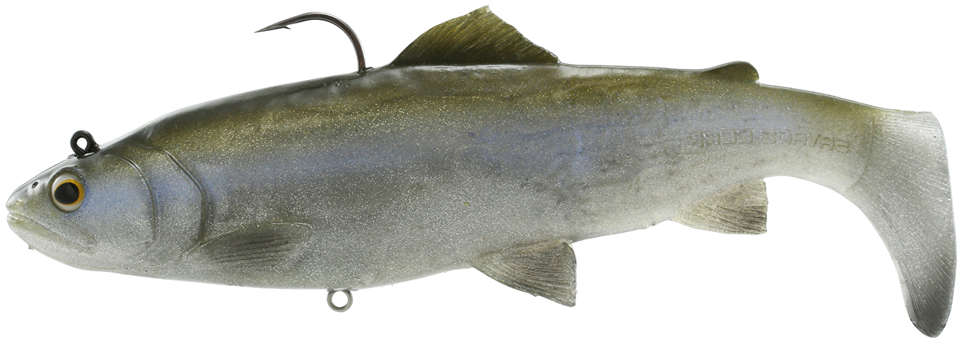 Savage Gear Pulse Tail Trout RTF - Ghost Trout - 8in