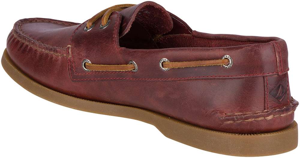 Sperry Authentic Original 2-Eye Orleans Boat Shoe - Oxblood 14M