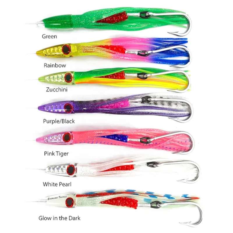 Sterling Tackle 18in Tracker Bar w/ 6in Bulb Squid - TackleDirect