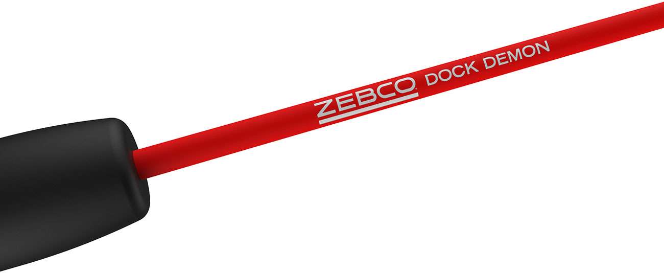 Zebco Dock Demon Purple 30 in 1 PC M Spin Combo 6lb Line for sale online