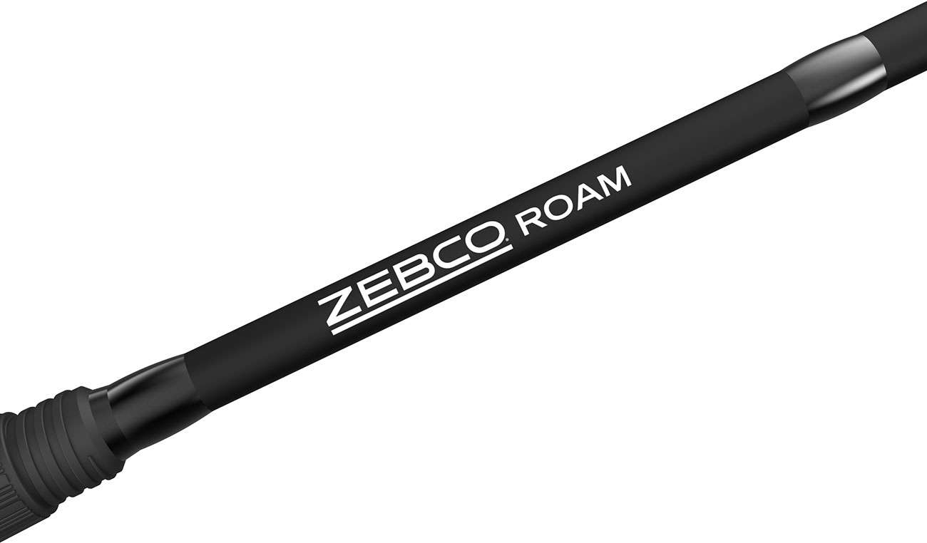 Zebco ROAMBK30662M Roam Spinning Combo - 6 ft. 6 in. - Black