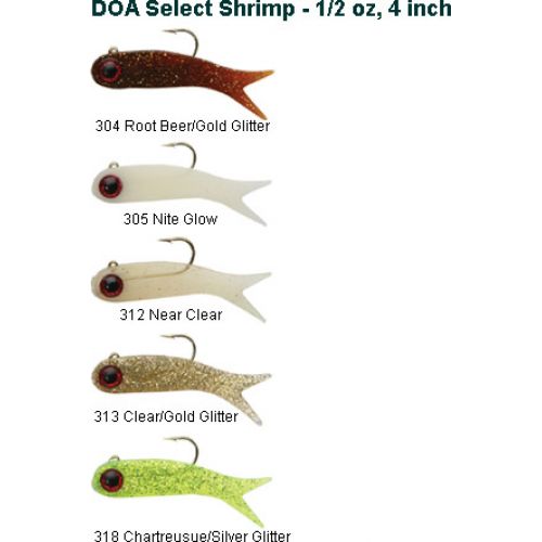 DOA Shrimp Lures - TackleDirect