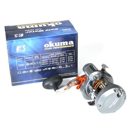 Okuma CW-453D Cold Water Line Counter Reel - TackleDirect