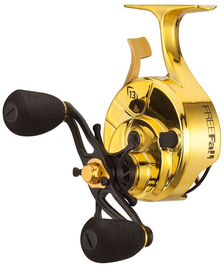 13 Fishing BBCFFWTS10A-2.5-LH FreeFall Carbon Ice Reel - TackleDirect