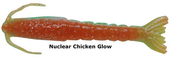 Berkley Gulp! Minnow Soft Plastic Lure 4in Nuclear Chicken