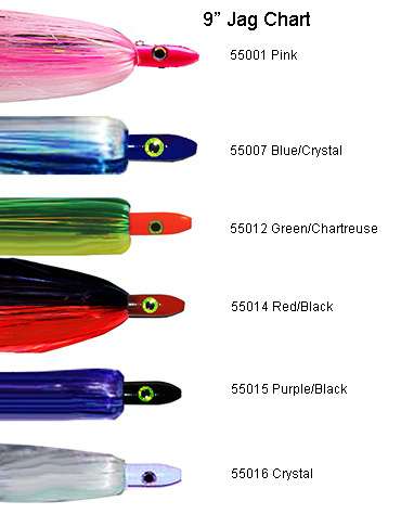 Blue Water Candy Jag Lures - TackleDirect