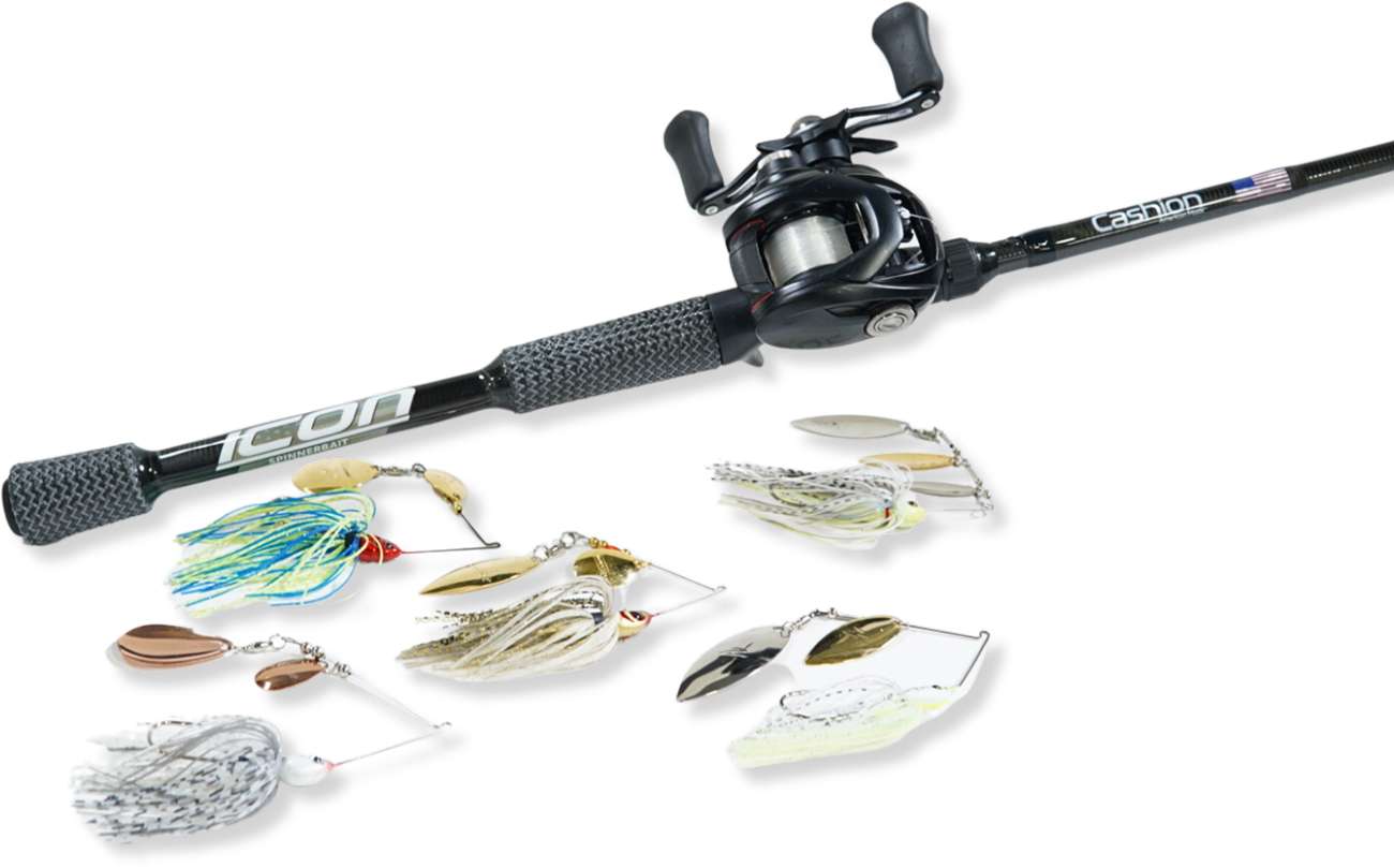 Cashion iSPB72MHF ICON Spinnerbait Casting Rod - TackleDirect