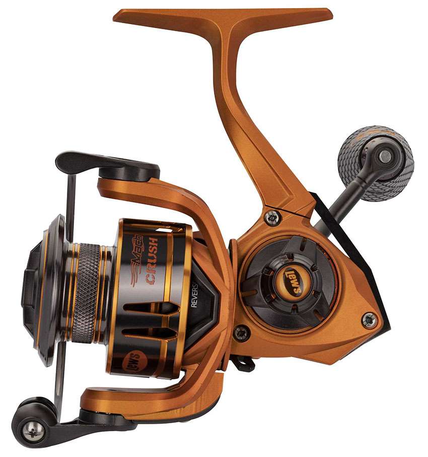 Lew's HyperMag Spinning Fishing Reel, Size 300 Reel, Right or Left-Hand  Retrieve, 6.2:1 Gear Ratio, 11 Bearing System