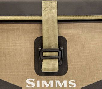 Simms Dry Creek Boat Bag - Greystone - Waterproof Tackle Bags / Luggage -  Medium / Large