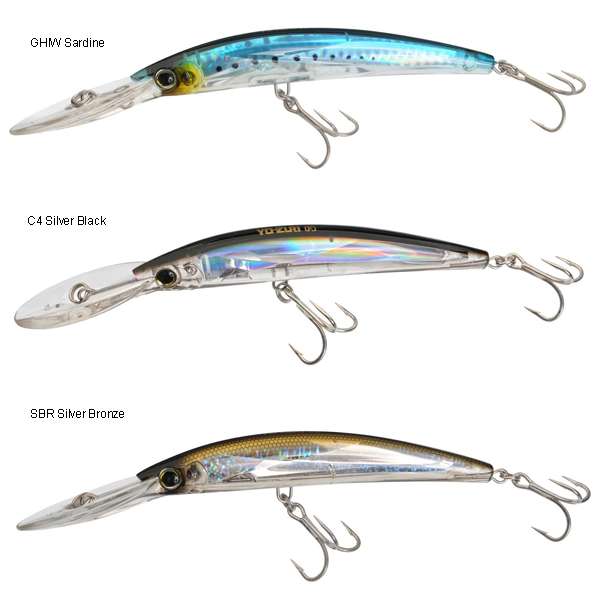 Yo-Zuri Crystal 3D Minnow Deep Diver Jointed Lure