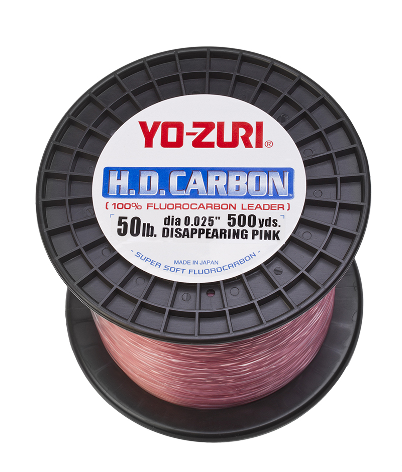 Yo-Zuri HD Fluorocarbon Leader Pink 30yds 
