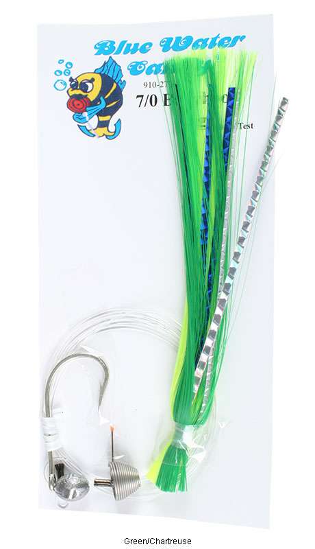 Blue Water Candy Skirted Ballyhoo Rigs - TackleDirect