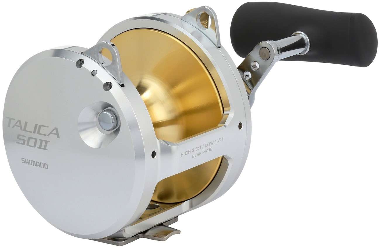 Shimano Talica 2-Speed Lever Drag Conventional Reels Big Game Saltwater  Reels