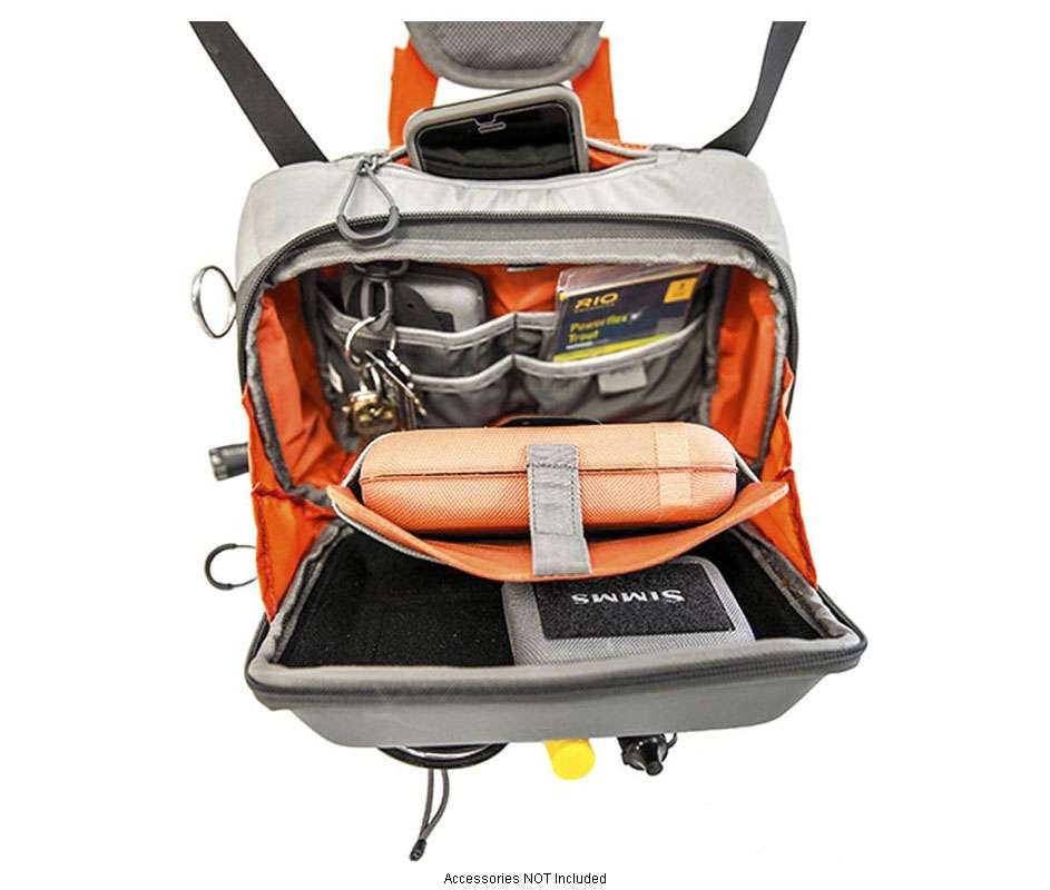 89.99 GBP SIMMS Waypoints Chest Pack Gunmetal Free P&P. 