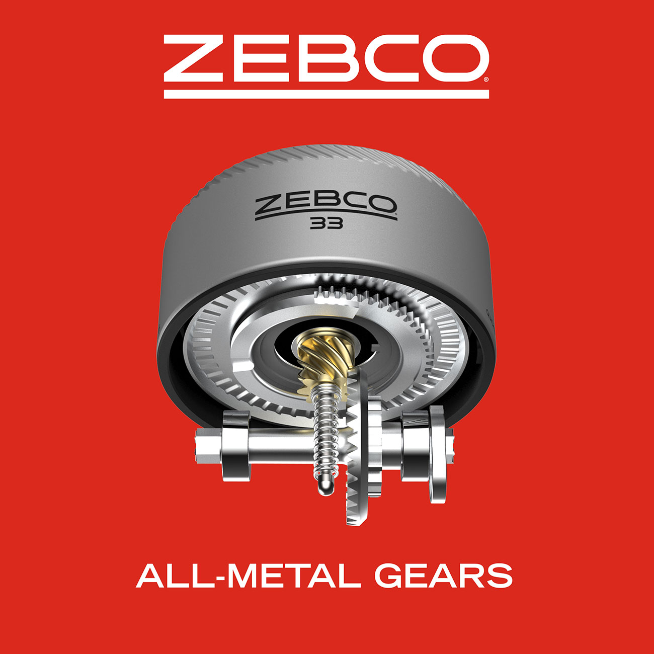 Zebco 33 MAX Gold Spincast Reel - TackleDirect